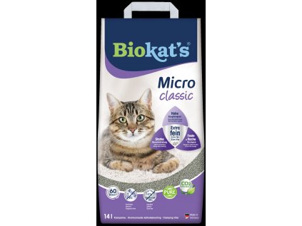 Biokat's Micro Classic podestýlka 14 l/ 13,3 kg