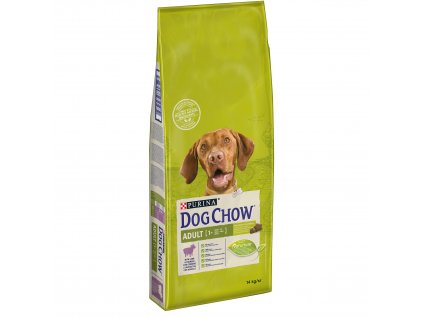 Dog Chow Adult jehněčí s rýží 14 kg