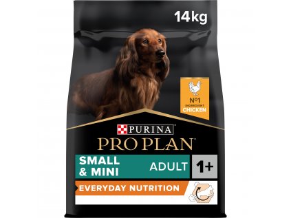 Pro Plan Dog Everyday Nutrition Adult Small&Mini kuře 14 kg