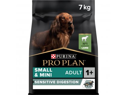 Pro Plan Dog Sensitive Digestion Adult Small&Mini jehněčí 7kg