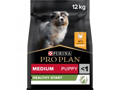 Pro Plan Dog Healthy Start Puppy Medium kuře 12 kg