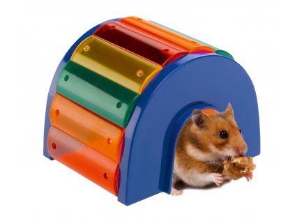 Hračka Ferplast barevný tunel pro křečky