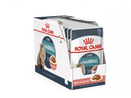 Royal Canin Hairball Care gravy ve šťávě 12 x 85 g