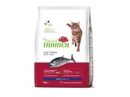 Natural Trainer Cat Adult tuňák 3 kg