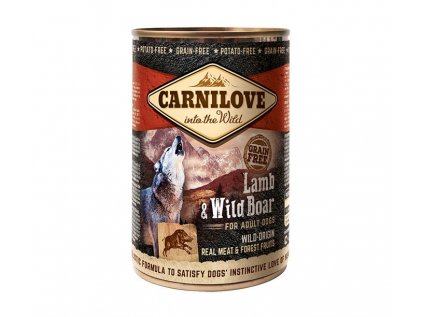Konzerva Carnilove Wild Meat Lamb & Wild Boar 400 g