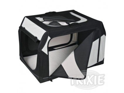 Trixie Transportní nylonový box Vario M 76x48x51 cm černo-šedý