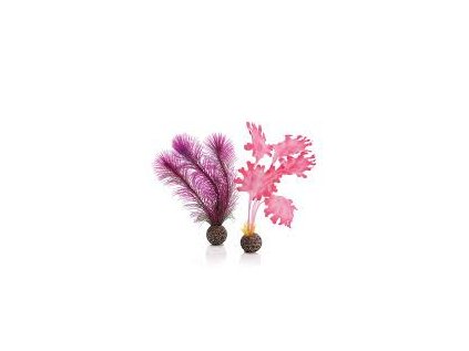Biorb akvarijní dekorace chaluha růžová malá 2 ks