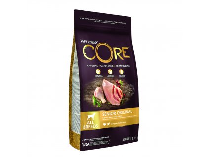 Wellness CORE Senior Turkey with Chicken Recipe 1,8 kg