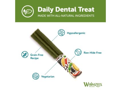 WHIMZEES Dental Stix M 30 g 12 + 2 ks