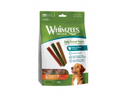 WHIMZEES Dental Stix L 60 g 6+1 ks