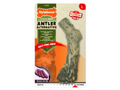 Hračka NYLABONE Extreme Chew Antler Venison Flavour L