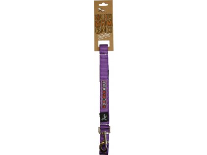 Vodítko Huhubamboo purpurové 2,5 x 130 cm