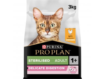 Purina Pro Plan Cat Sterilised kuře 3kg