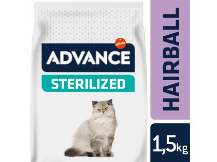 ADVANCE CAT Sterilized Hairball 1,5 kg