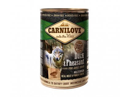 Konzerva Carnilove Wild Meat Duck & Pheasant 400 g