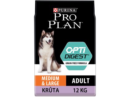 OPTIDIGEST GRAIN FREE Adult 12kg Kruta Medium&Large