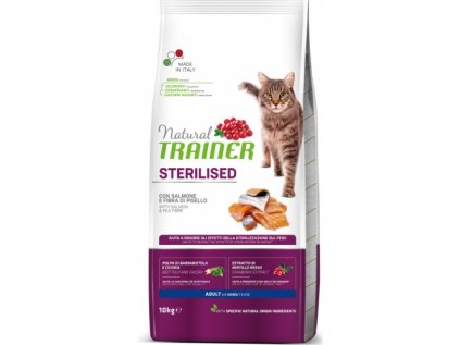 Trainer Natural Cat Sterilised losos 10kg