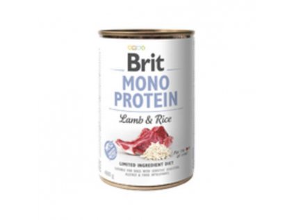 Konzerva Brit Mono Protein Lamb & Rice 400 g