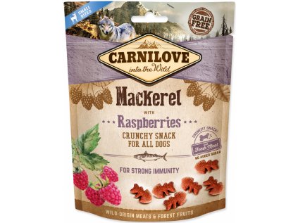Carnilove Dog Crunchy Snack Mackerel, Raspberry and fresh meat 200 g