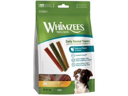 WHIMZEES Dental Stix M 7 kusů 30 g