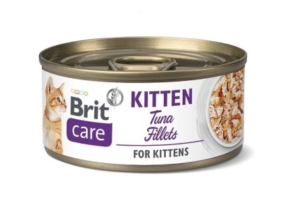 Konzerva Brit Care Cat Kitten Tuna Fillets 70 g