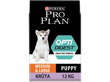 OPTIDIGEST GRAIN FREE Puppy 12kg Kruta Medium&Large