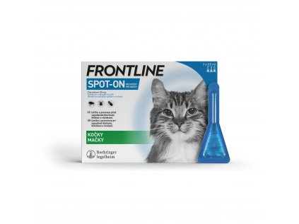 Frontline Spot-On pro kočky 3 x 0,5 ml