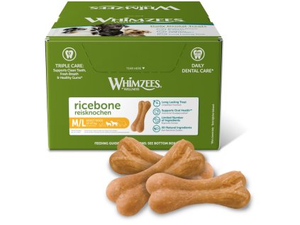 WHIMZEES Dental rýžová kost 60 g, 50 ks (bal.)