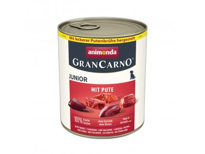 Konzerva Animonda Grand Carno Junior s krůtím masem 800 g