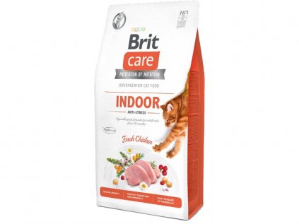 Brit Care Cat Grain-Free Indoor Anti-stress 7 kg