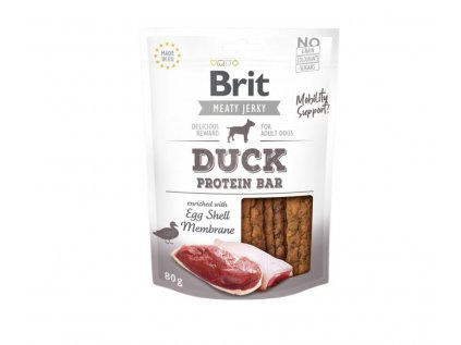 Brit Jerky Duck Protein Bar 80g