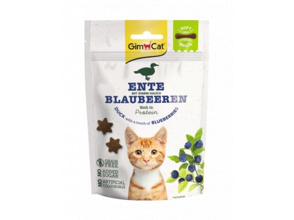 Gimcat Soft Snacks Kachna s borůvkami 60g