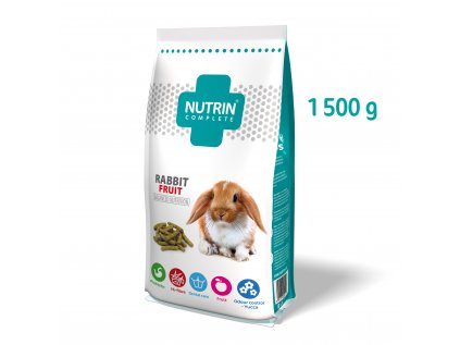 Nutrin Complete Králík Fruit 1500g