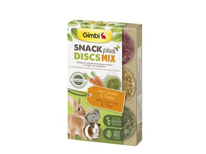 Gimbi Snack Plus DISCS MIX 50 g