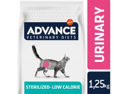 ADVANCE-VETERINARY DIETS Cat Avet Cat Sterilized Urinary Low Calorie 1,25 kg