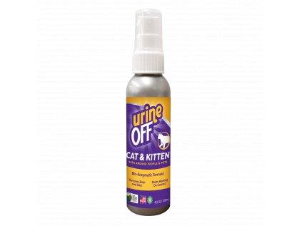 Urine Off odstraňovač zápachu moči 118 ml, kočka, cestovní balení