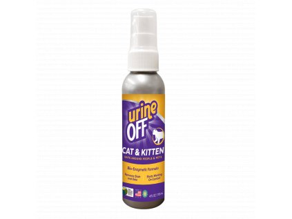 Urine Off odstraňovač zápachu moči 118ml, kočka, cestovní balení