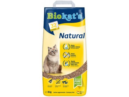 Podestýlka Biokat's Natural 8 kg
