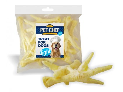 Pet Chef Dog drůbeží pařát bílý 15ks