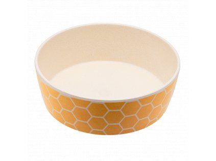 Bambusová miska Beco Bowl, včelí plástev S (15 cm/0,8 l)