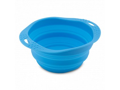 Miska Beco Bowl Travel M, modrá (18,5 cm/0,75 l)