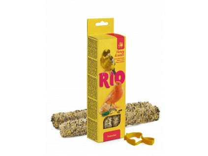 RIO tyčinky pro kanárky s medem a semínky 2x 40 g