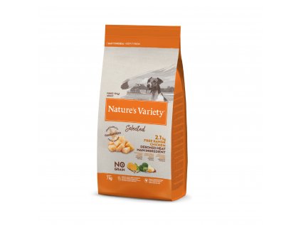 Nature's Variety Selected pro malé psy s kuřecím 7 kg