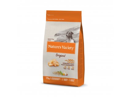 Nature's Variety Original pro malé psy s kuřecím 1,5 kg