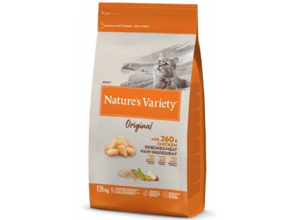 Nature's Variety original pro kočky s kuřecím  1,25 kg