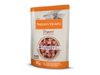 Kapsička Nature's Variety Original pro kočky s krůtou 70 g