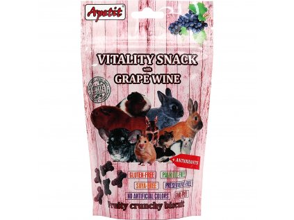 Apetit Vitality snack s hroznovým vínem 80 g