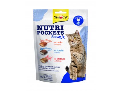 Gimcat Nutri Pockets Seamix 150 g