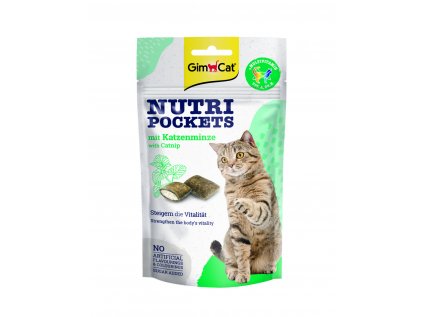 Gimcat Nutri Pockets s catnipem 60 g