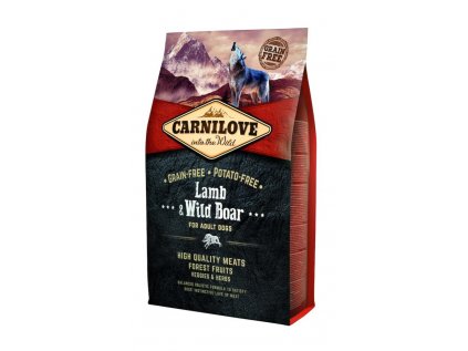 Carnilove Lamb & Wild Boar for Adult 4 kg